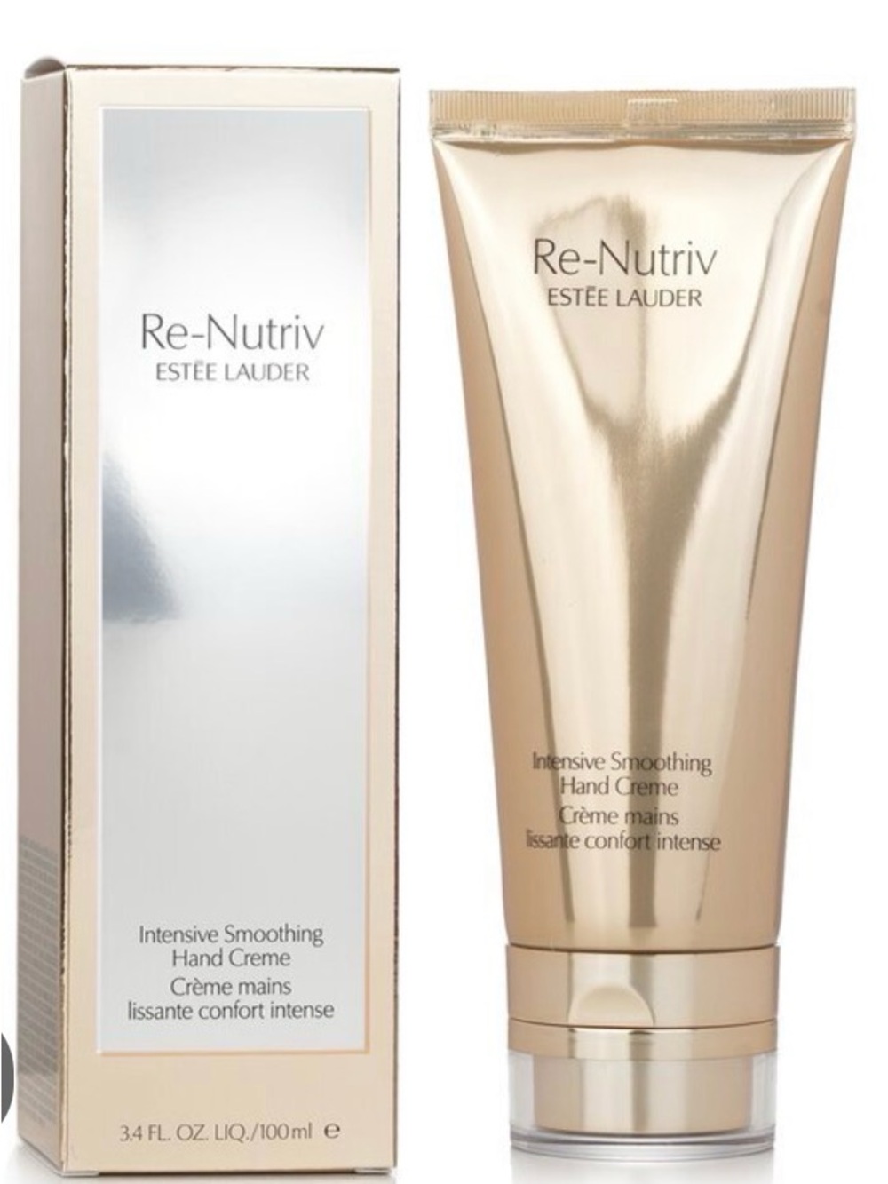 NIB Estee Lauder Re-Nutriv Intensive Smoothing Hand Creme 3.4oz NIB